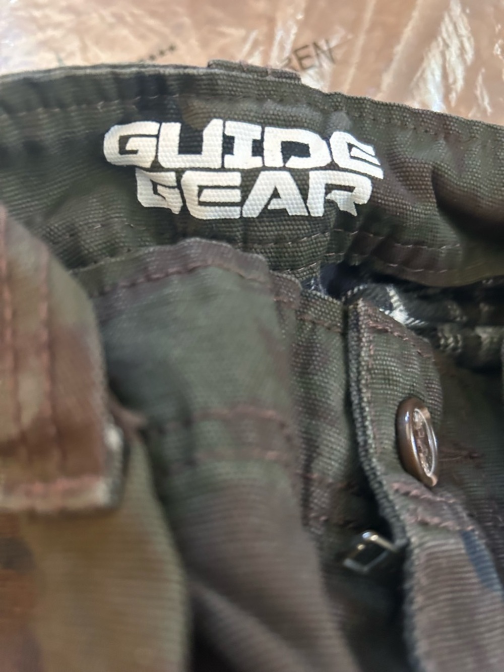 Guide Gear—Men’s Flannel-Lined Cotton Cargo Pants - Camouflage Color